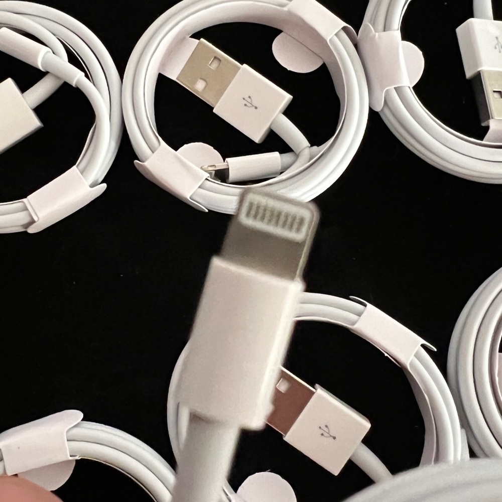8-Pack Charging Cable Charger Cord for iphone/ipad 🔥GOES FAST🔥 - Picture 2 of 5